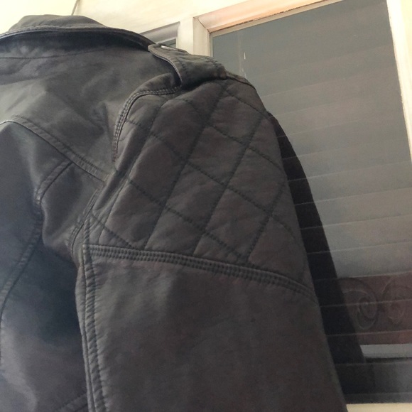 Abercrombie & Fitch Deep Burgundy Bomber Jacket -Size M - Picture 6 of 9